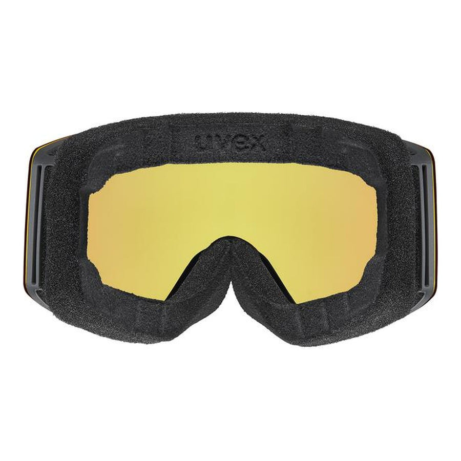 uvex provoqe FM, black matt dl/green on yellow-cle