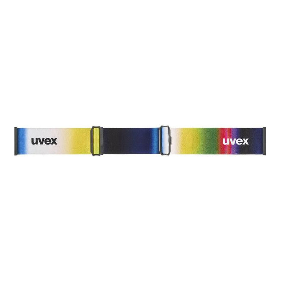 uvex provoqe FM, black matt dl/green on yellow-cle