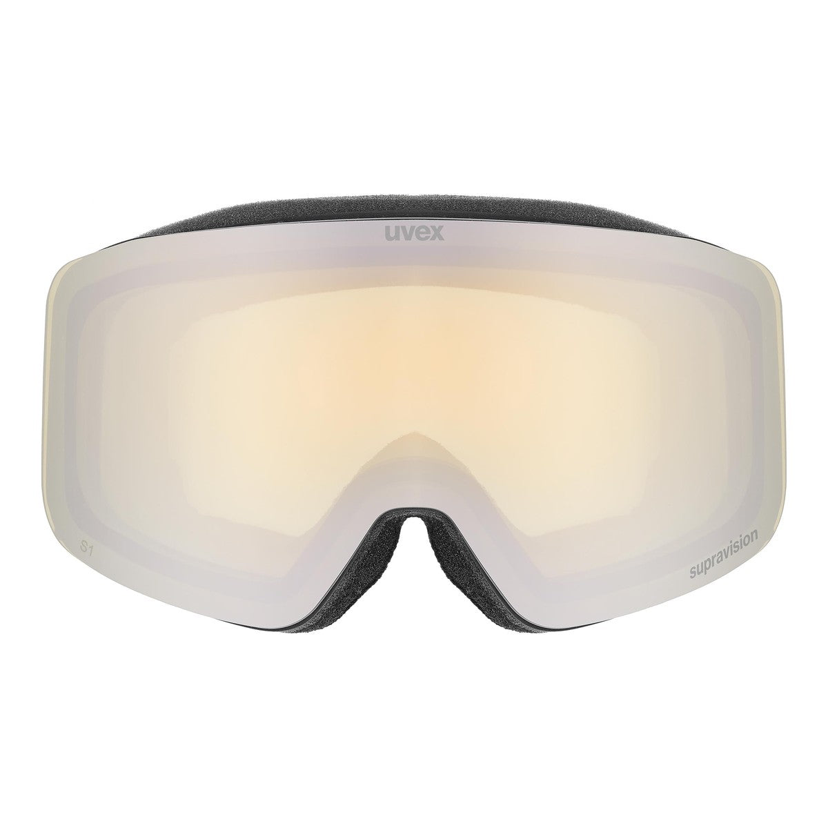 uvex pwdr FM black matt dl/platin-yellow 2