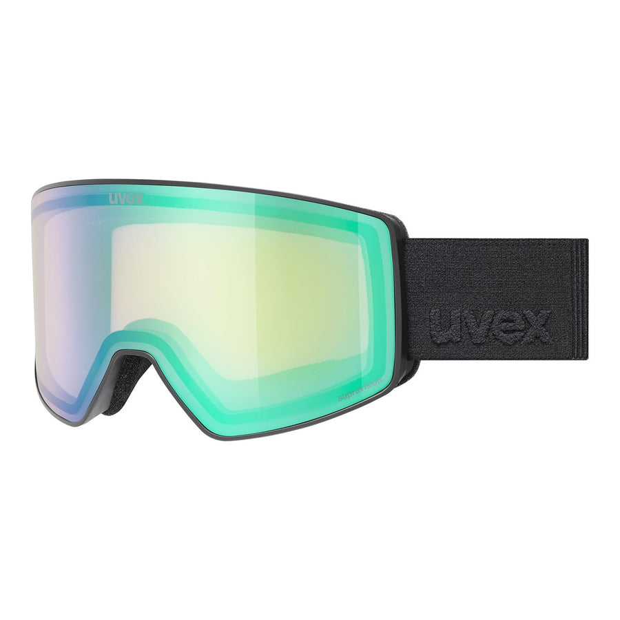 uvex scenic FM , black matt dl/green on yellow-cle