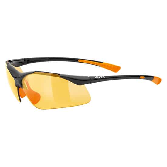 uvex sportstyle 223, black orange