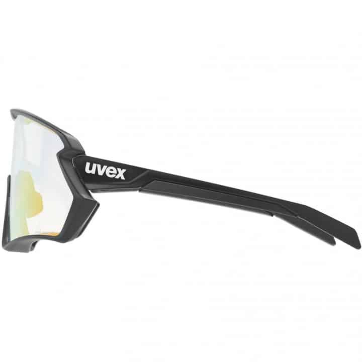 Uvex Sportstyle 231 20 V Glasses Black Matt Variomatic Litemirror Red 3 1322927