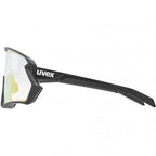 Uvex Sportstyle 231 20 V Glasses Black Matt Variomatic Litemirror Red 3 1322927