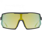 Uvex Sportstyle 235 Glasses Sunbee Blackmatt Supravision Mirror Yellow 5 1322939