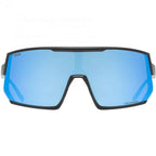 Uvex Sportstyle 235 P Glasses Black Matt Polavision Supravision Mirror Blue 5 1322616