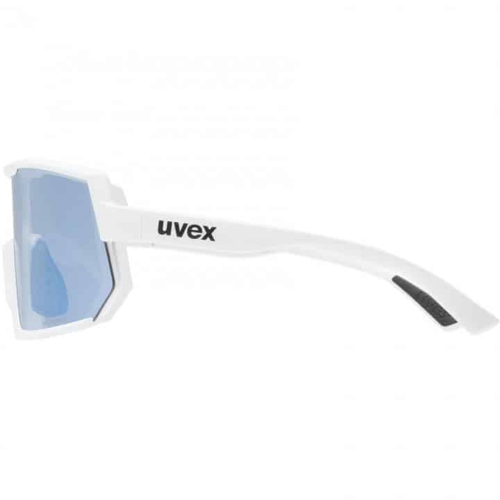 Uvex Sportstyle 235 V Glasses White Matt Variomatic Litemirror Blue 3 1322960