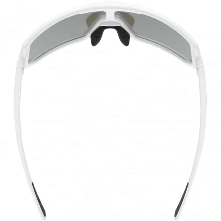 Uvex Sportstyle 235 V Glasses White Matt Variomatic Litemirror Blue 4 1322959