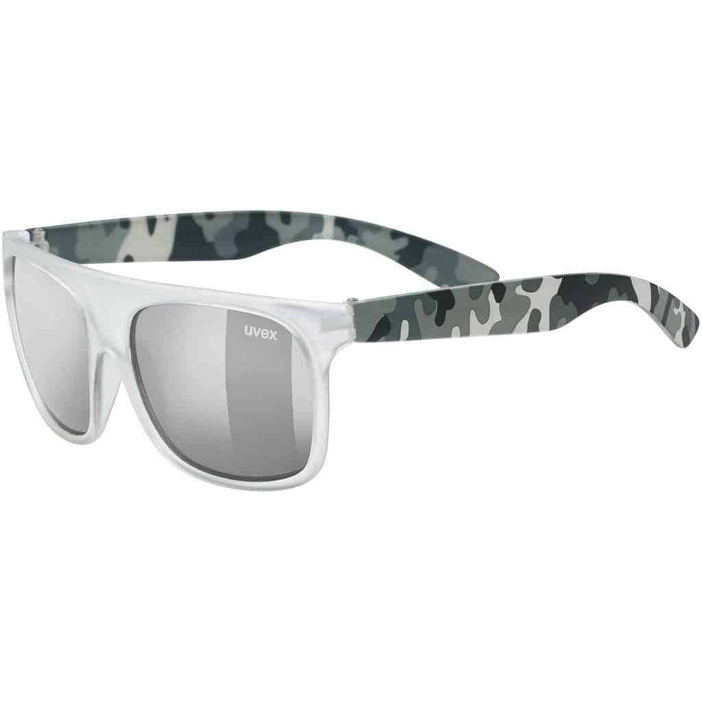 Uvex Sportstyle 511, White Transp. Camo Litemirro