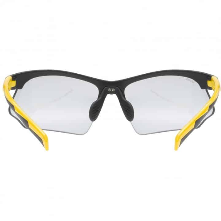 Uvex Sportstyle 802 V Glasses Black Matt Sunbee Variomatic Smoke 2 1322661