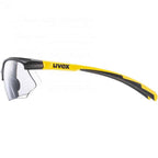 Uvex Sportstyle 802 V Glasses Black Matt Sunbee Variomatic Smoke 3 1322660
