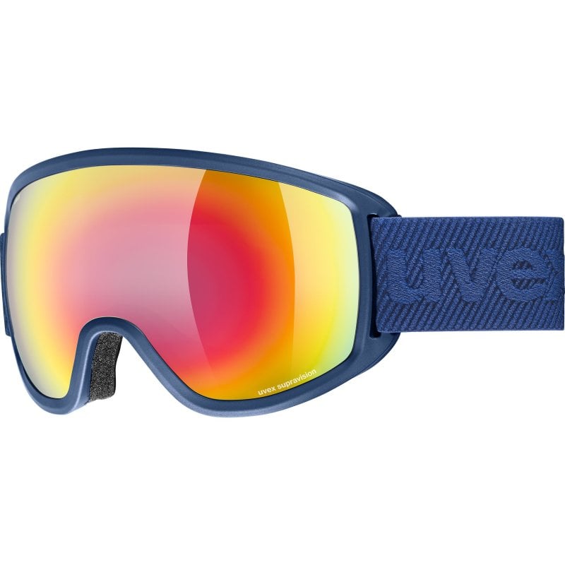 Uvex Topic Fm Navy Matt Mirror Rainbow S3
