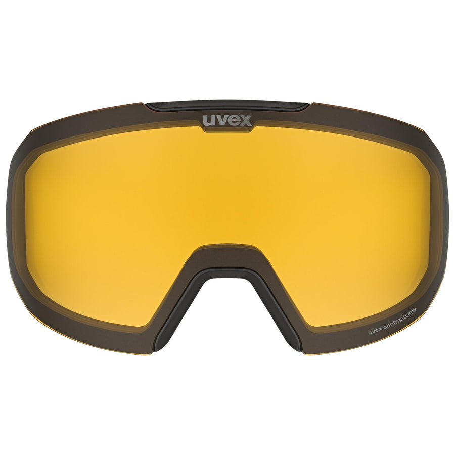 uvex epic ATTRACT blk dl/FM silver-yello