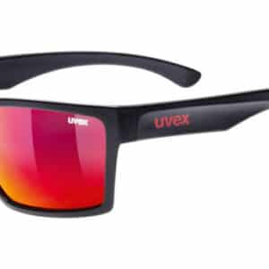 uvex lgl 29 black mat red