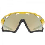 Uvex Sportstyle 228 Glasses Sunbee Black Matt Supravision Mirror Yellow 8 1322830