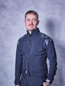 CUBE BLACKLINE Rain Jacket Reflective black´n´grey