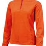 MUTEY 1/4 zip top, Pomelo