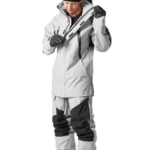 Deep Creek Parka Grey Black 1