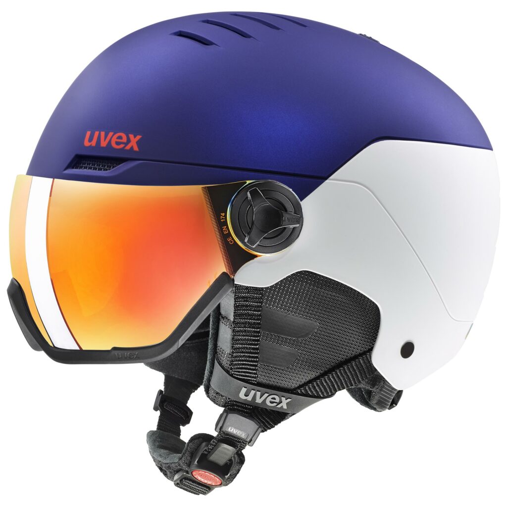 uvex wanted vis purple Promotional items, Ski helmets