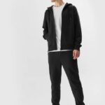 Sweatshirt Deep Black 4f Aw23tswsm0774 20s 2