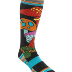Tm Merino Sock Orange Blue