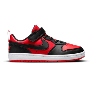 Nike COURT BOROUGH LOW RECRAFT (PS) red