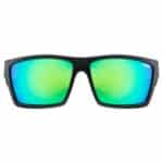 uvex LGL 29 black mat / mirror green