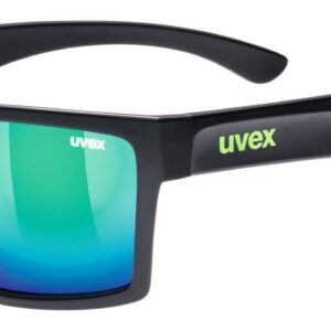 uvex LGL 29 black mat / mirror green