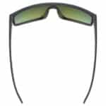 uvex LGL 51 black mat/mir.green