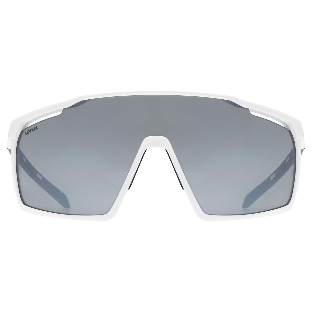 uvex mtn perform white matt/mir.silver
