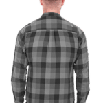 CUBE Work Shirt L/S grey check