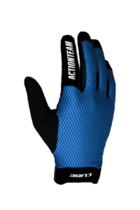 CUBE Gloves Gravity long finger X Actionteam blue