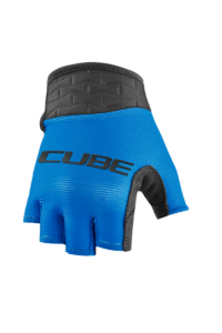 CUBE Gloves Performance Junior short finger blue