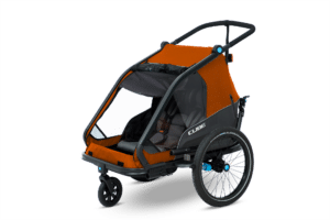 Cube CUBE Kids Trailer Double CMPT X Actionteam grey´n´orange