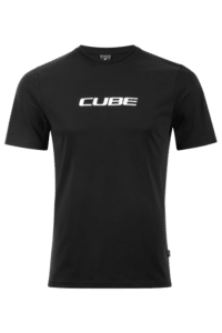 CUBE Organic T-Shirt Classic Logo black´n´white