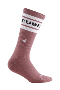 CUBE Socks After Race High Cut light red