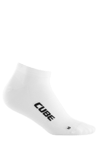 CUBE Socks Low Cut Blackline white