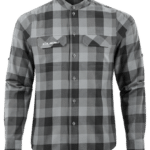CUBE Work Shirt L/S grey check