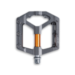 Cube RFR Pedals Flat SLT 2.0 grey´n´orange