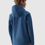 4F SOFTSHELL JACKET, BLUE kids