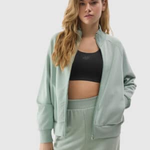 4F SWEATSHIRT, LIGHT GREEN/42s
