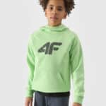 4F SWEATSHIRT, LIGHT GREEN kids