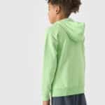 4F SWEATSHIRT, LIGHT GREEN kids