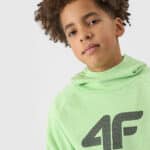 4F SWEATSHIRT, LIGHT GREEN kids