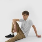 4F TROUSERS, BROWN