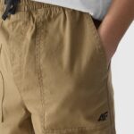 4F TROUSERS, BROWN