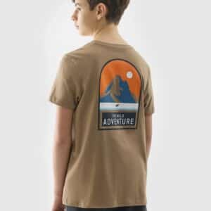 4F TSHIRT, BROWN/81s