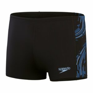 Speedo END +Tech Panel Aquashort M, Black / Curious Blue