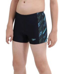 Speedo HyperBoom Panel Aquashort JR, True Navy / Harlequi