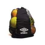 Umbro Ballsack L, black/white
