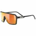 uvex esntl epic black matt/mir.red